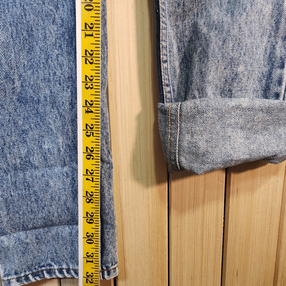 Levi's Orange Tab Jeans Light Blue Straight Leg Jeans - Picture 12 of 16